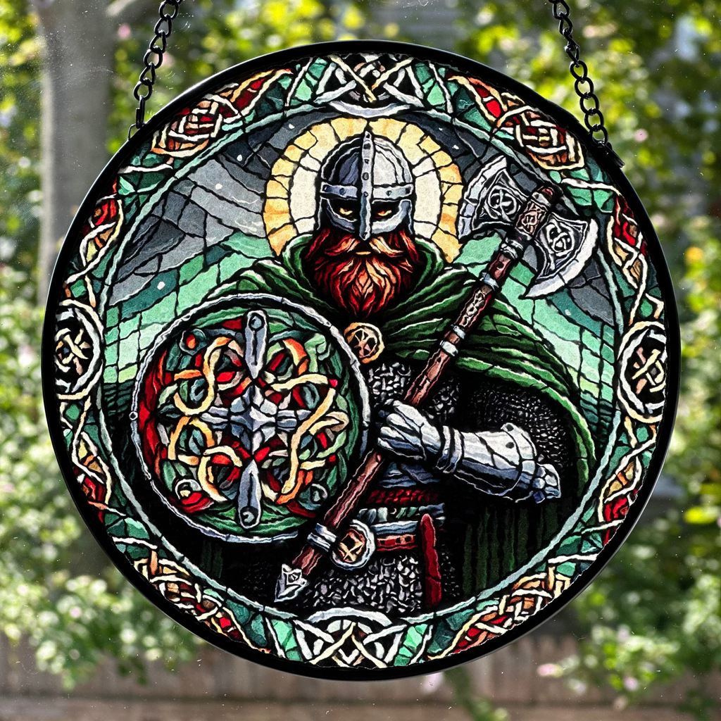 Viking Warrior Suncatcher Gifts La Vie Bien Viking Warrior Suncatcher
