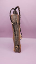 Vintage African Wooden Mother & Child Doll with Raffia Skirts – 10"x1.5" Sculptures & Statues La Vie Bien Vintage African Wooden Mother & Child Doll with Raffia Skirts – 10"x1.5"