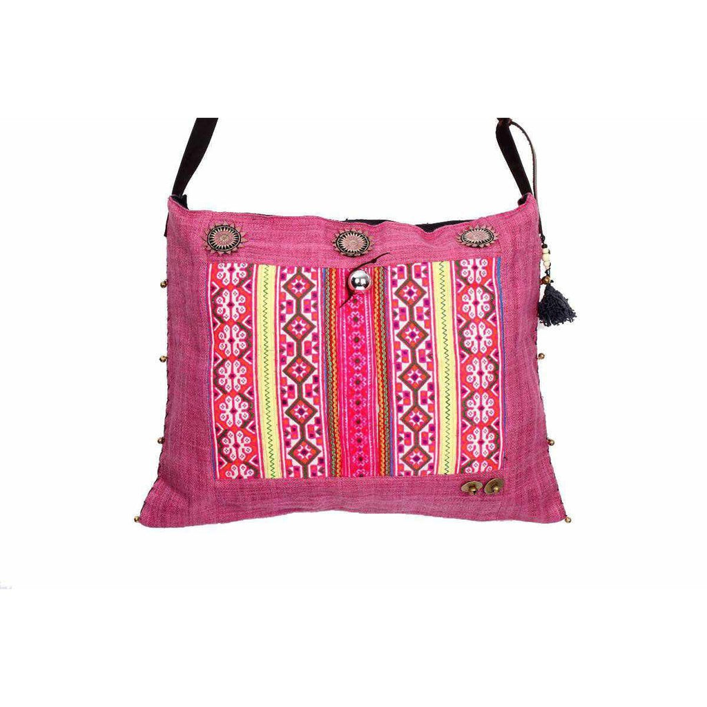 Vintage Baby Carrier Tote with Adjustable Strap - Thailand Bags La Vie Bien Vintage Baby Carrier Tote with Adjustable Strap - Thailand