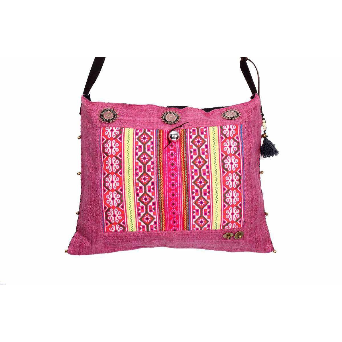Vintage Baby Carrier Tote with Adjustable Strap - Thailand Bags La Vie Bien Vintage Baby Carrier Tote with Adjustable Strap - Thailand