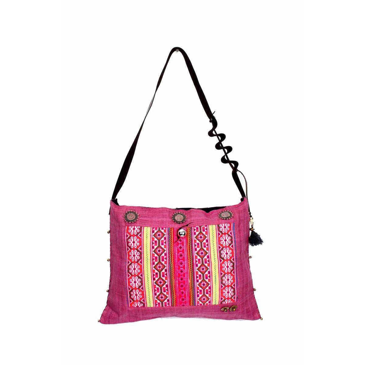 Vintage Baby Carrier Tote with Adjustable Strap - Thailand Bags La Vie Bien Vintage Baby Carrier Tote with Adjustable Strap - Thailand