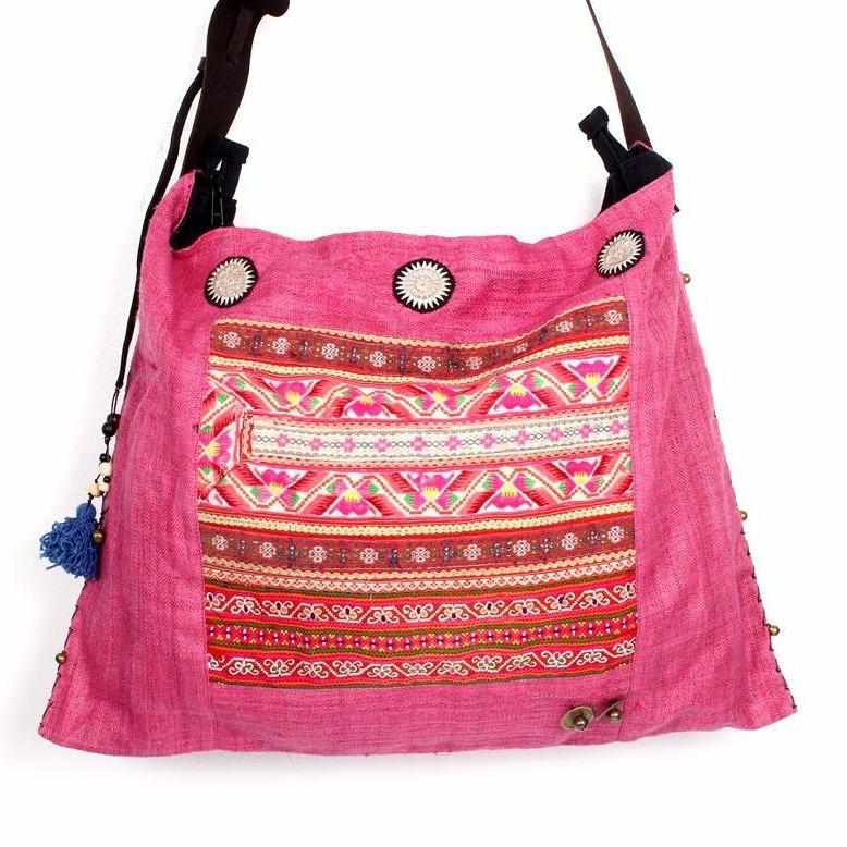 Vintage Baby Carrier Tote with Adjustable Strap - Thailand Bags La Vie Bien Vintage Baby Carrier Tote with Adjustable Strap - Thailand
