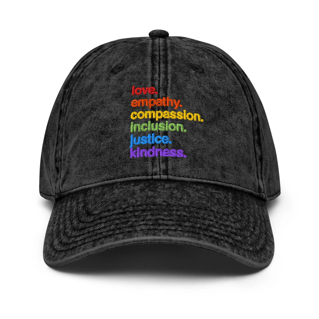 'Kindness Is' Pride Dad Hat by Kind Cotton