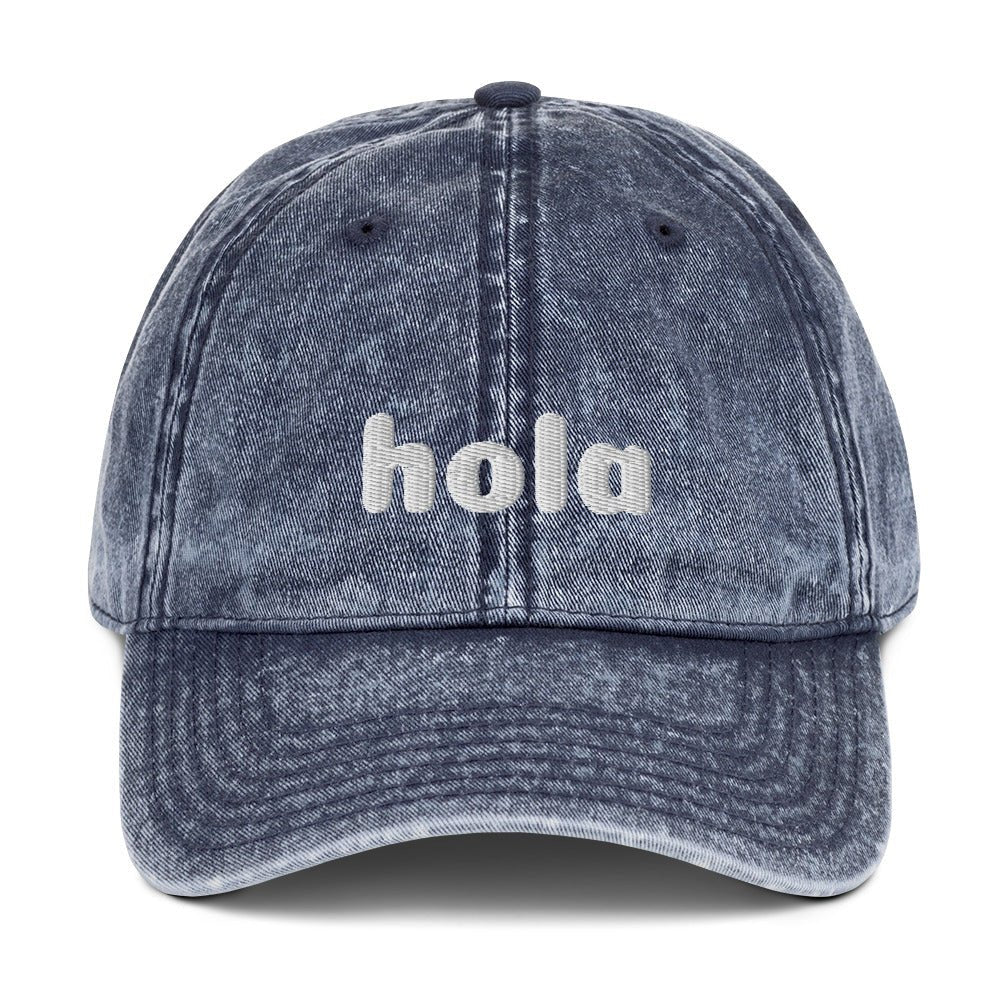 Vintage hola Cotton Twill Cap