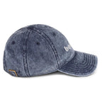 Vintage bonjour embroidered Cotton Twill Cap by La Vie Bien