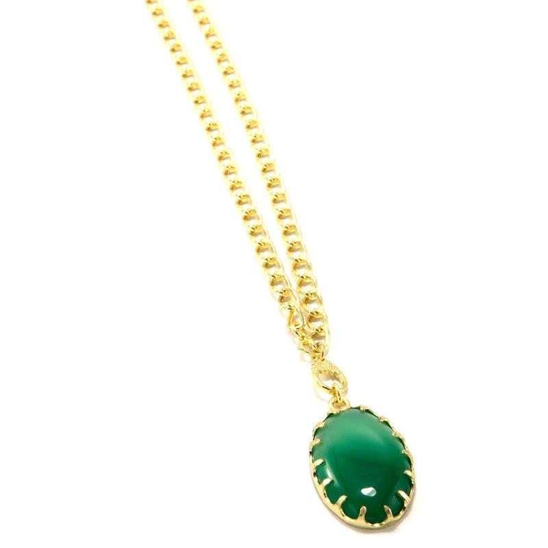 Vintage Crystal Stone Necklace by Fair Anita