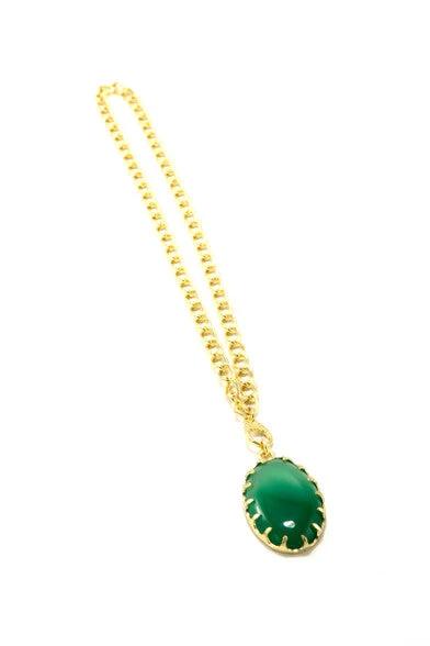 Vintage Crystal Stone Necklace by Fair Anita