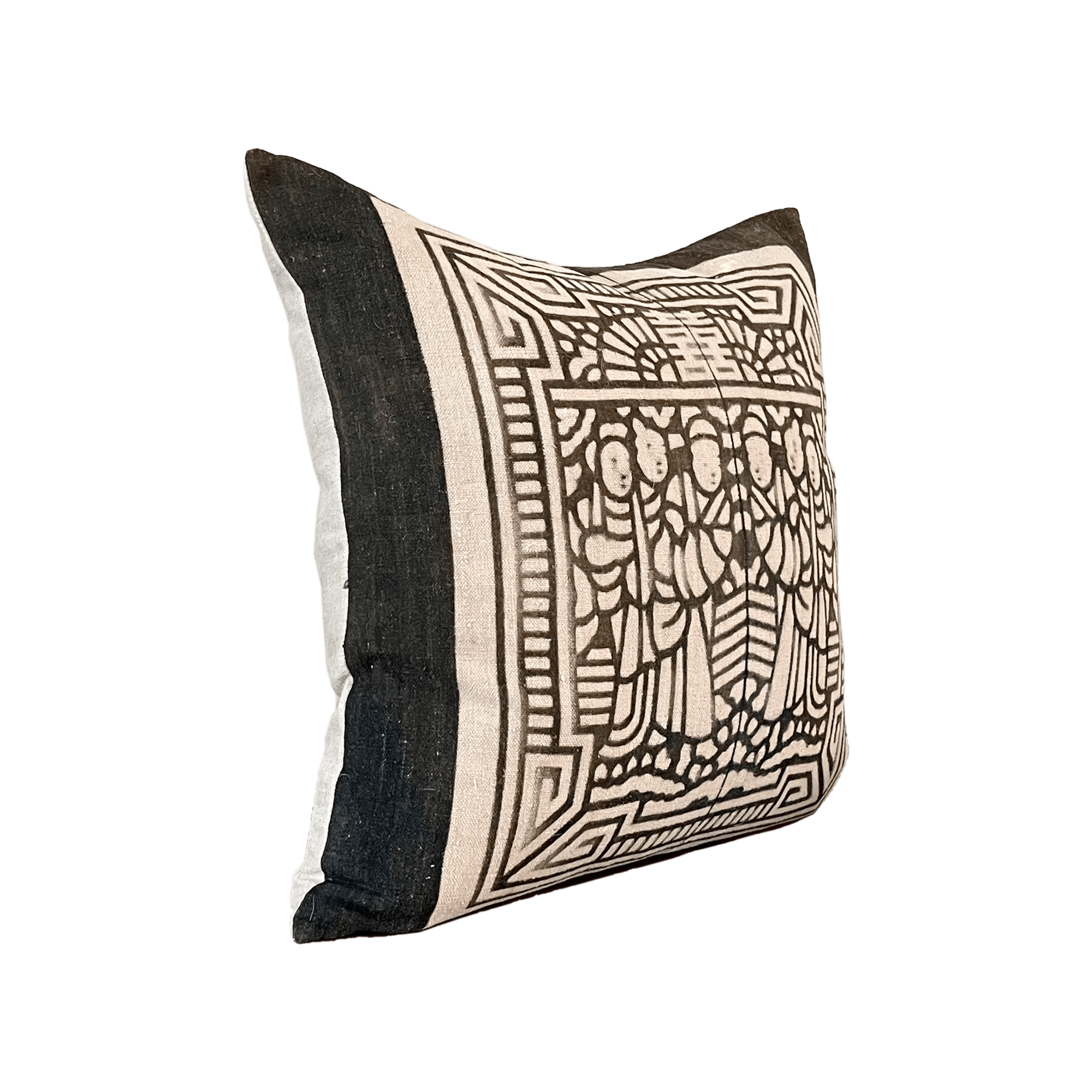 Vintage Fabric Pillow T.1043