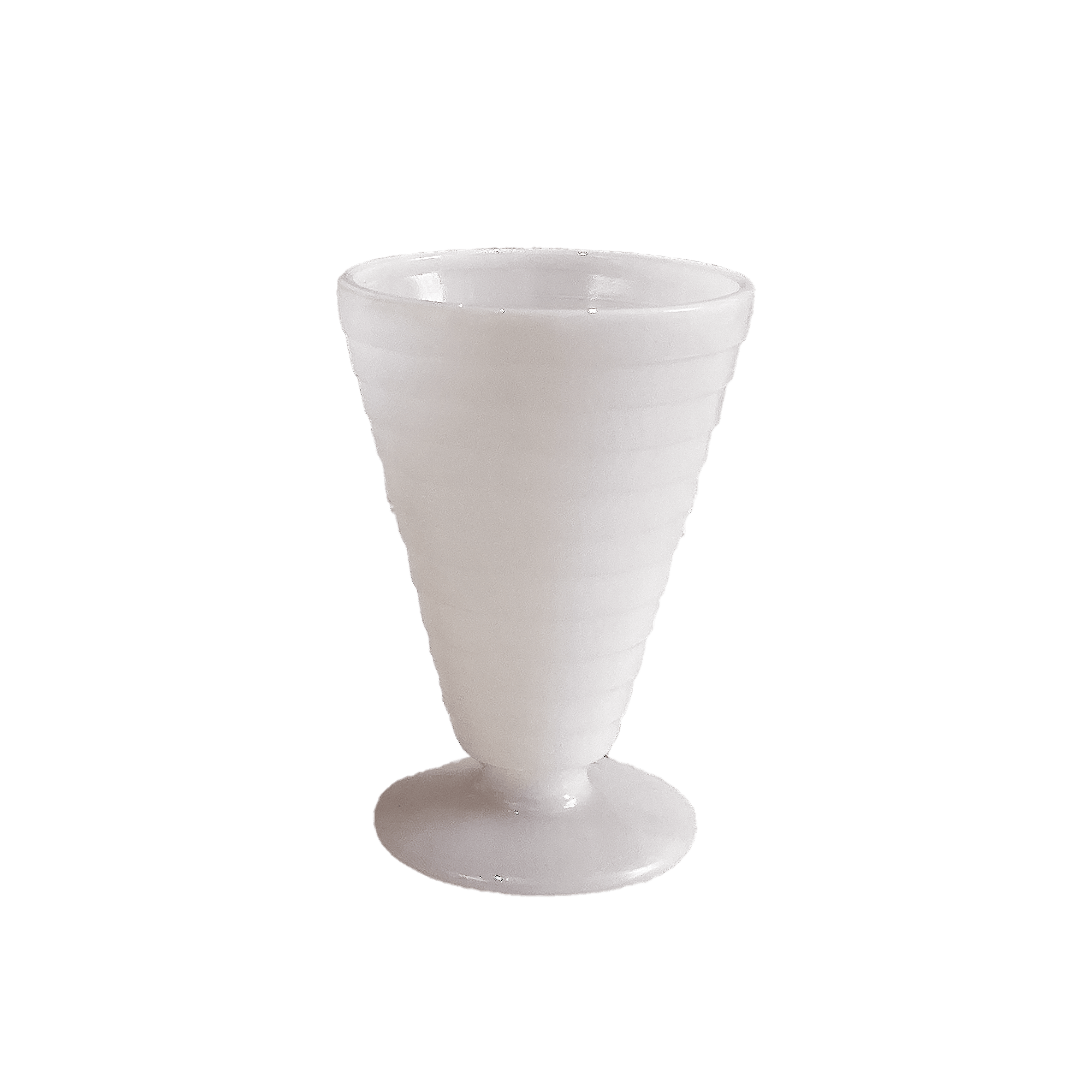 Vintage Milk Glass Cocktail Glasses