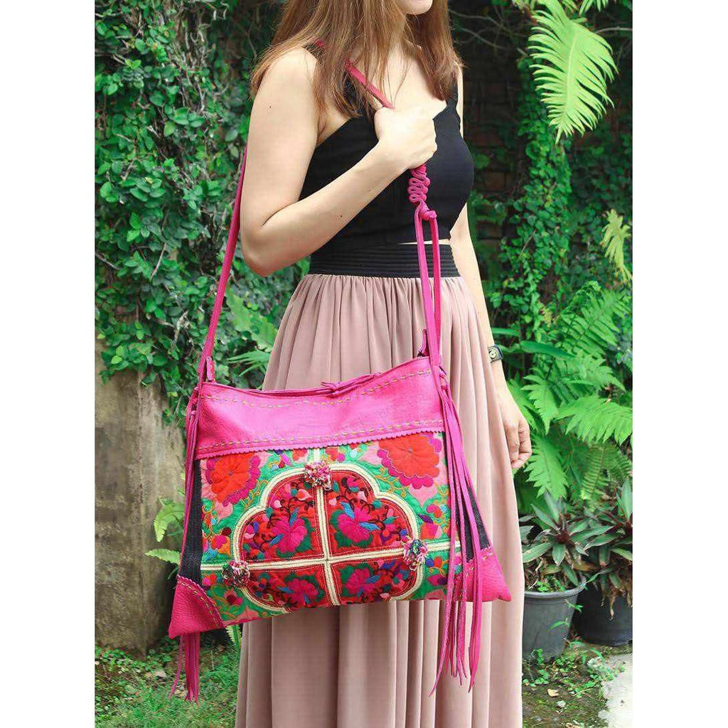 Vintage One of a Kind Crossbody Bag - Thailand Bags La Vie Bien Vintage One of a Kind Crossbody Bag - Thailand