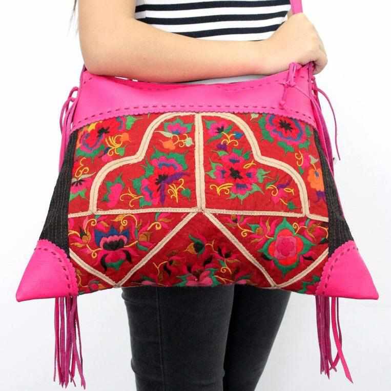 Vintage One of a Kind Crossbody Bag - Thailand Bags La Vie Bien Vintage One of a Kind Crossbody Bag - Thailand