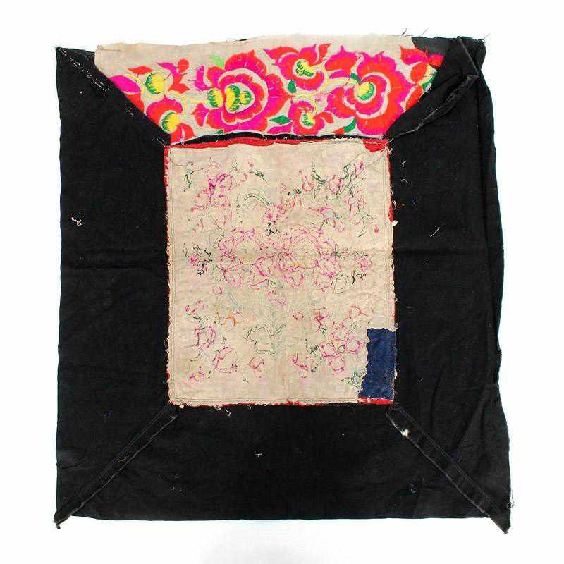 Vintage One of a Kind Hmong Textile Fabric - Thailand Textile La Vie Bien Vintage One of a Kind Hmong Textile Fabric - Thailand