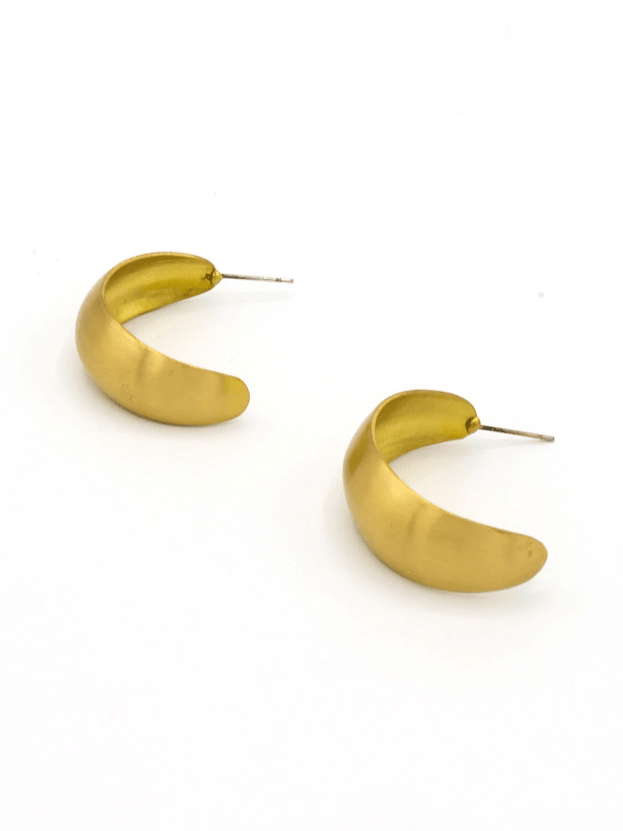 Vintage Rounded Hoops