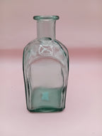 Vintage Square Glass Bottles – Available in Clear, Green, Pink, Red, Blue, Teal, Purple – 5.5" Tall Accent Decor La Vie Bien Vintage Square Glass Bottles – Available in Clear, Green, Pink, Red, Blue, Teal, Purple – 5.5" Tall