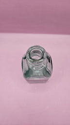 Vintage Square Glass Bottles – Available in Clear, Green, Pink, Red, Blue, Teal, Purple – 5.5" Tall Accent Decor La Vie Bien Vintage Square Glass Bottles – Available in Clear, Green, Pink, Red, Blue, Teal, Purple – 5.5" Tall