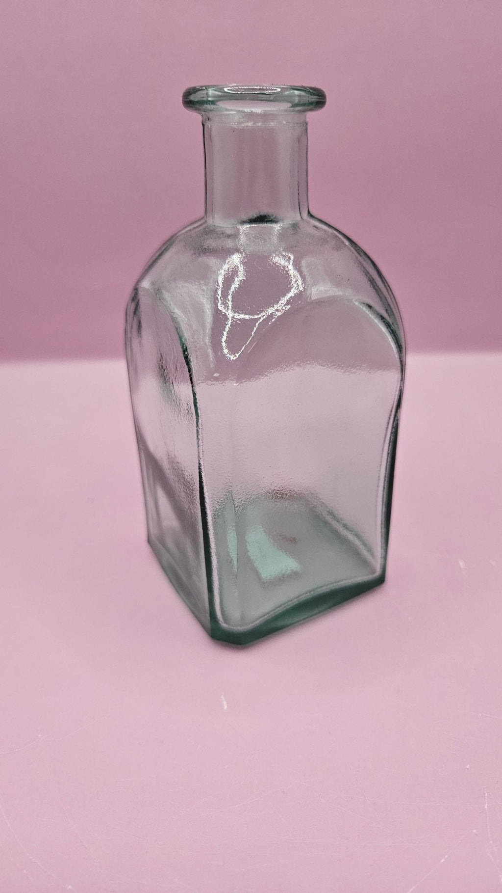 Vintage Square Glass Bottles – Available in Clear, Green, Pink, Red, Blue, Teal, Purple – 5.5" Tall Accent Decor La Vie Bien Vintage Square Glass Bottles – Available in Clear, Green, Pink, Red, Blue, Teal, Purple – 5.5" Tall
