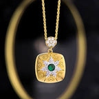 Vintage Starburst Necklace Necklaces La Vie Bien Vintage Starburst Necklace