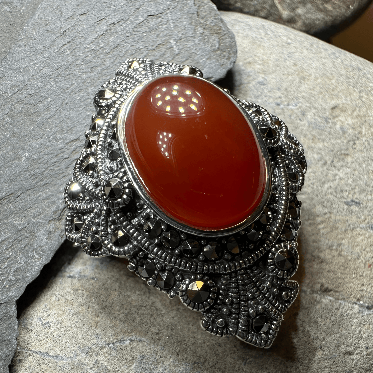 Vintage Style Celtic Brooch in Sterling Silver Brooch La Vie Bien Vintage Style Celtic Brooch in Sterling Silver