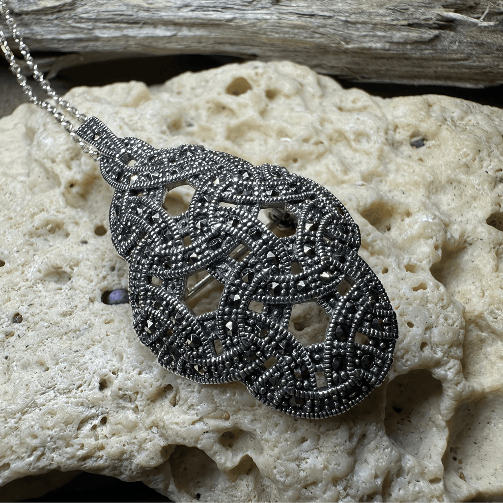 Vintage Style Celtic Necklace Pendant La Vie Bien Vintage Style Celtic Necklace