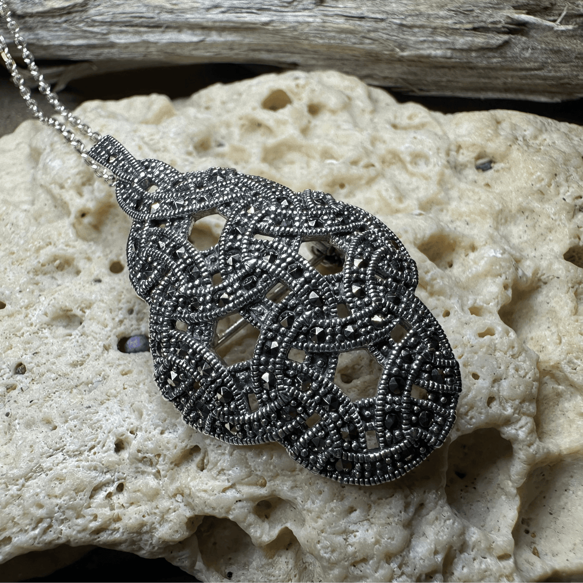 Vintage Style Celtic Necklace Pendant La Vie Bien Vintage Style Celtic Necklace