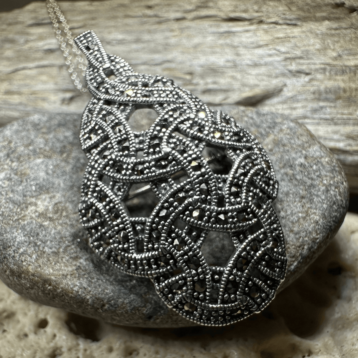 Vintage Style Celtic Necklace Pendant La Vie Bien Vintage Style Celtic Necklace