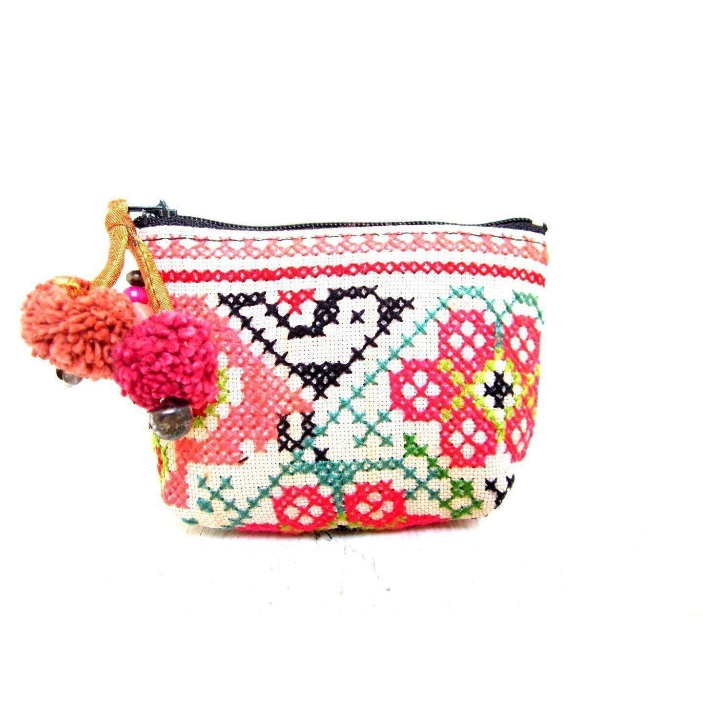 Vintage Tiny Assorted Coin Purse - Thailand Bags La Vie Bien Vintage Tiny Assorted Coin Purse - Thailand