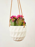 Virago Modern Hanging Planter- Grid by Ash & Rose