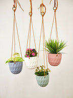 Virago Modern Hanging Planter- Grid by Ash & Rose