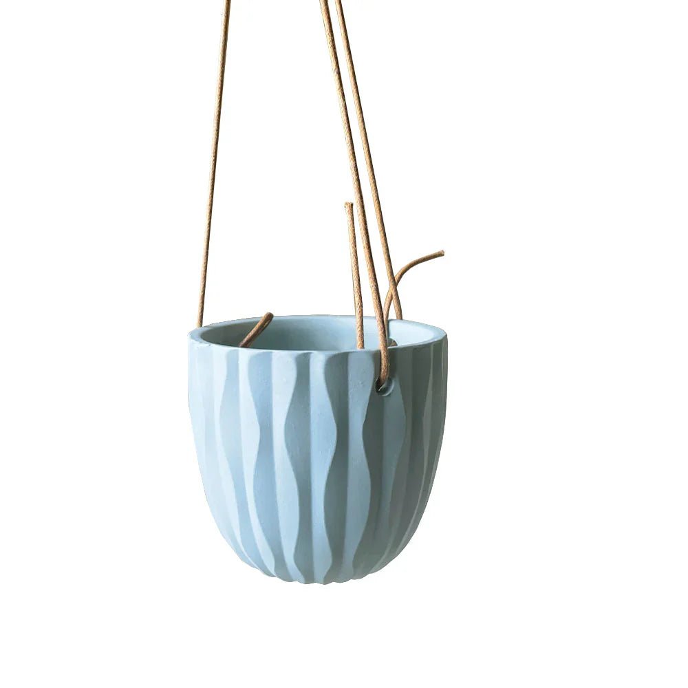 Virago Modern Hanging Planter - Waves