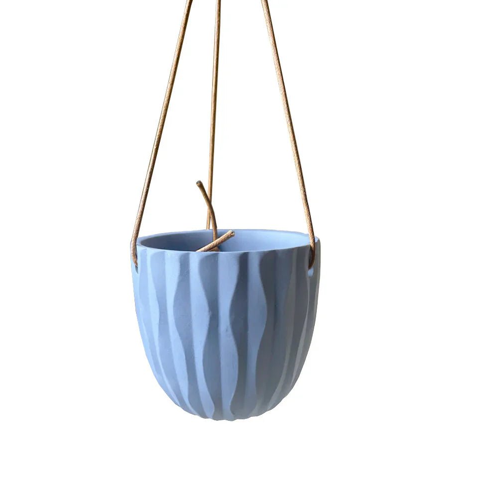 Virago Modern Hanging Planter - Waves