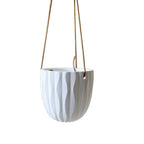 Virago Modern Hanging Planter- Waves by Ash & Rose