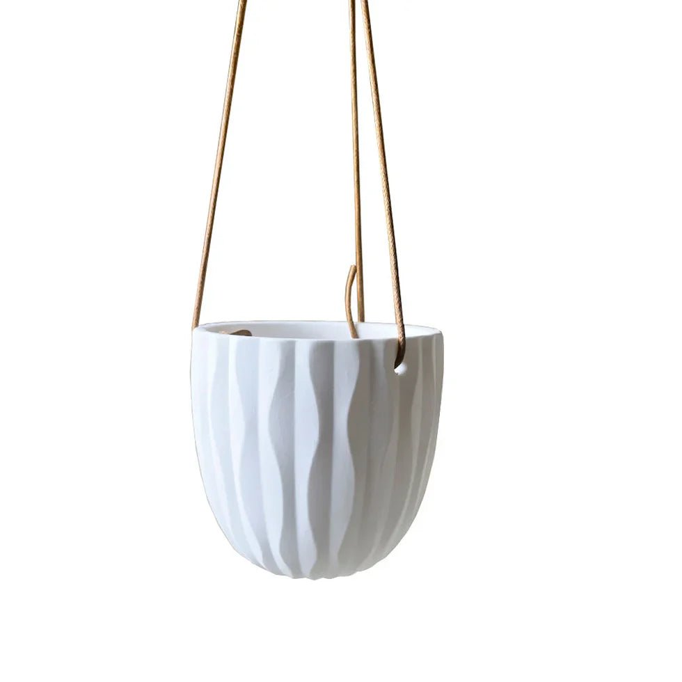 Virago Modern Hanging Planter - Waves
