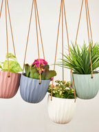 Virago Modern Hanging Planter- Waves by Ash & Rose