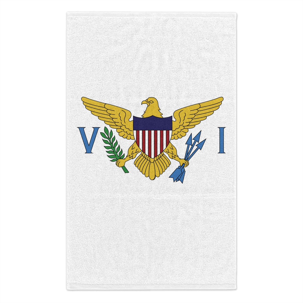 Virgin Islands Flag Rally Towel Rally Towel La Vie Bien Virgin Islands Flag Rally Towel