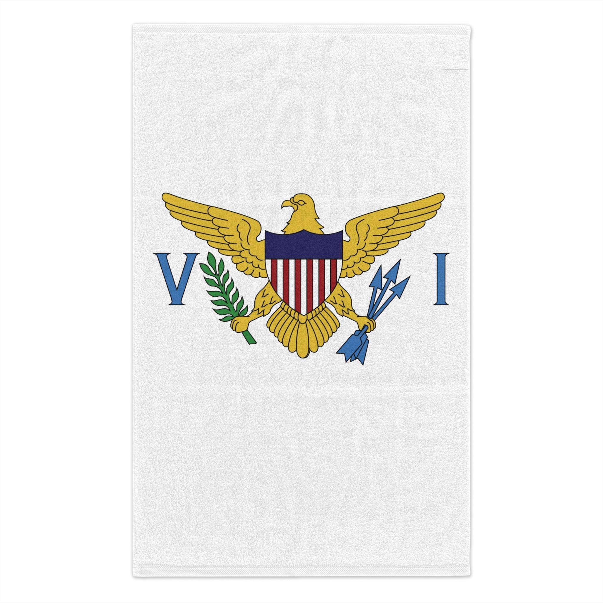 Virgin Islands Flag Rally Towel Rally Towel La Vie Bien Virgin Islands Flag Rally Towel