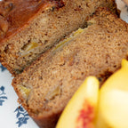 Virginia Peach Cobbler Cake American Classic Recipes La Vie Bien Virginia Peach Cobbler Cake
