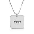 Virgo Charm Necklace La Vie Bien Virgo Charm Necklace