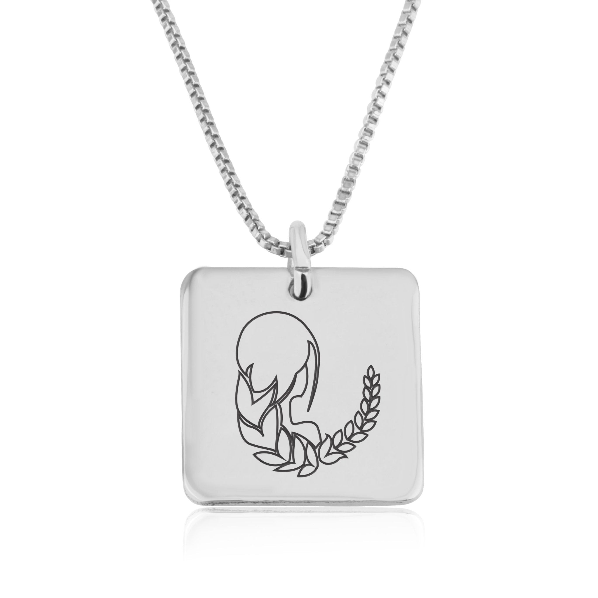 Virgo Zodiac Necklace La Vie Bien Virgo Zodiac Necklace