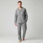 Men's Premium 100% Cotton Woven Pajama Sleepwear Set