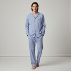 Men's Premium 100% Cotton Woven Pajama Sleepwear Set