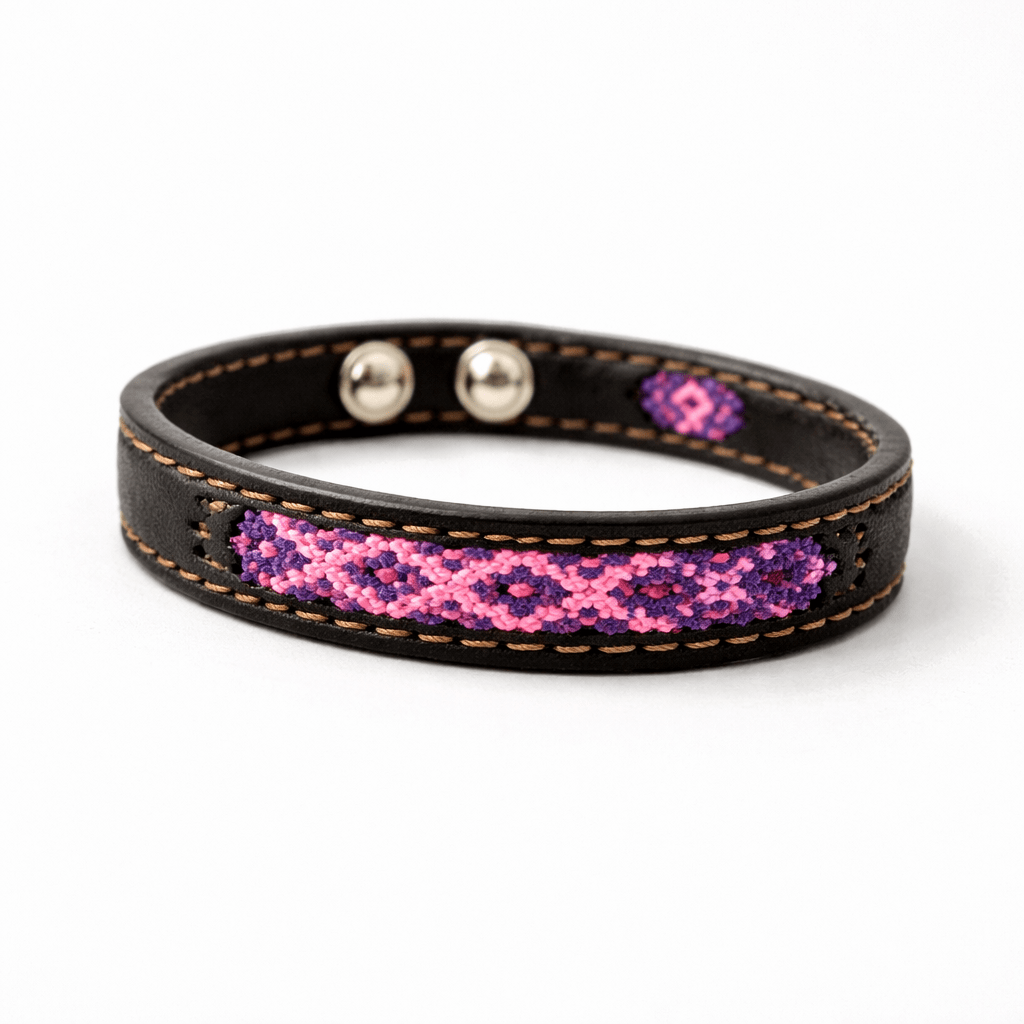 Vista Leather Adjustable Friendship Bracelet - Mexico Jewelry La Vie Bien Vista Leather Adjustable Friendship Bracelet - Mexico