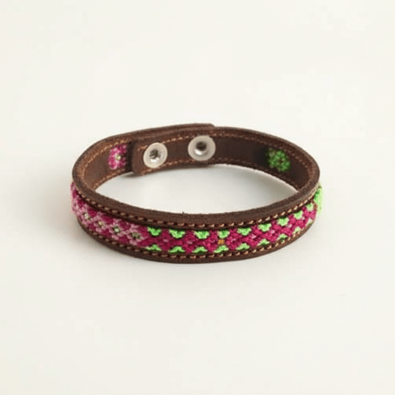 Vista Leather Adjustable Friendship Bracelet - Mexico Jewelry La Vie Bien Vista Leather Adjustable Friendship Bracelet - Mexico