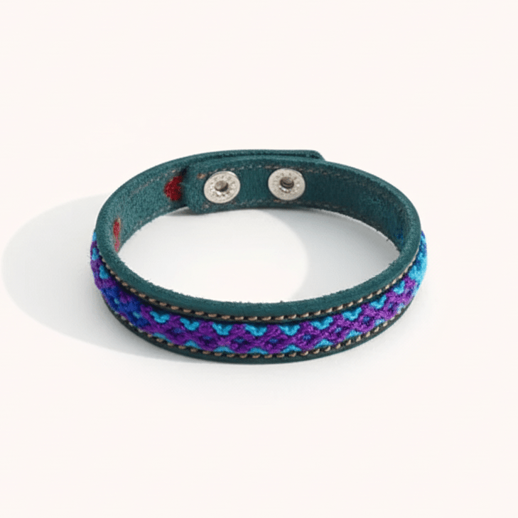 Vista Leather Adjustable Friendship Bracelet - Mexico Jewelry La Vie Bien Vista Leather Adjustable Friendship Bracelet - Mexico