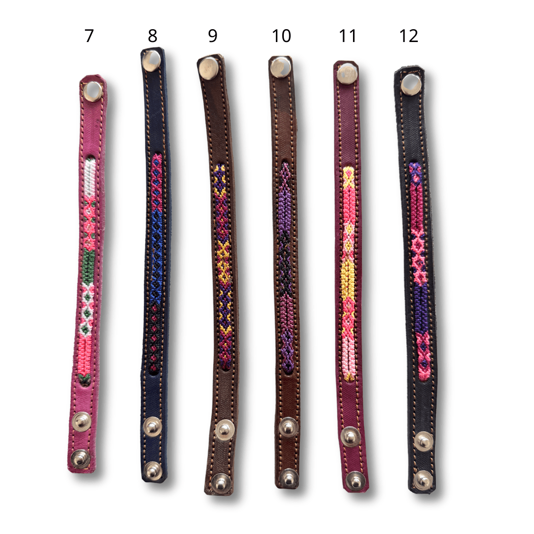 Vista Leather Adjustable Friendship Bracelet - Mexico Jewelry La Vie Bien Vista Leather Adjustable Friendship Bracelet - Mexico