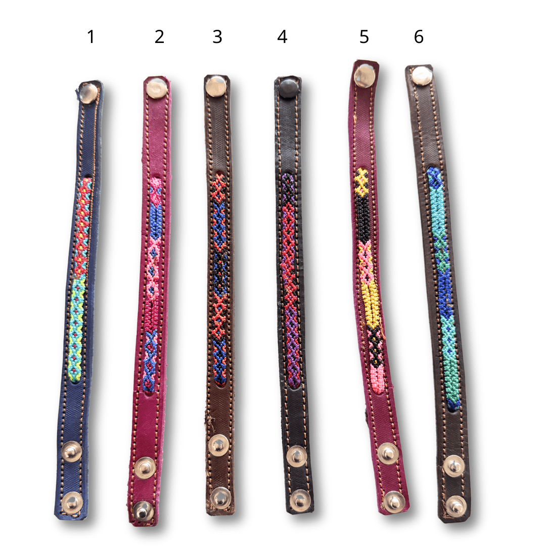 Vista Leather Adjustable Friendship Bracelet - Mexico Jewelry La Vie Bien Vista Leather Adjustable Friendship Bracelet - Mexico