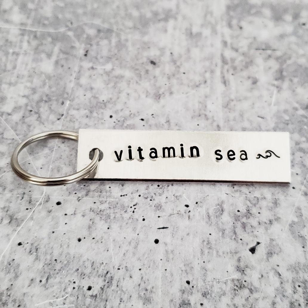 VITAMIN SEA Bar Keychain Key Chain La Vie Bien VITAMIN SEA Bar Keychain