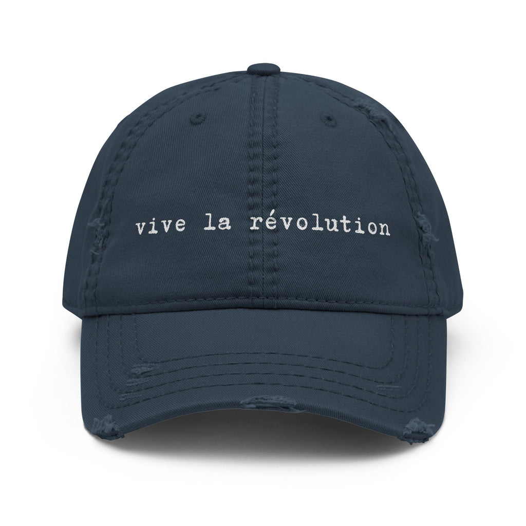 Vive la révolution Distressed Dad Hat