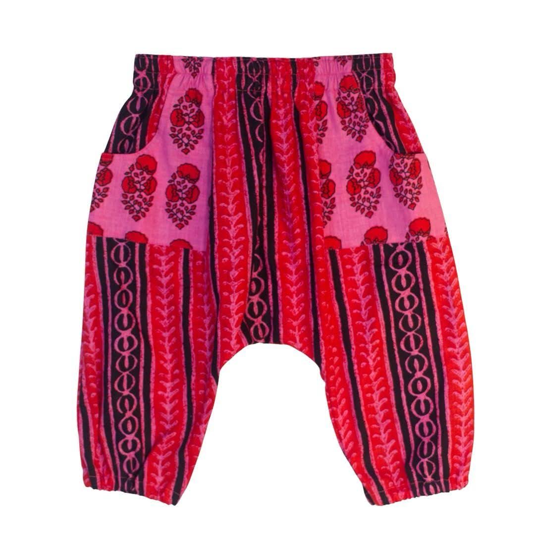 Vivid Pink Harem Pants Baby Pants La Vie Bien Vivid Pink Harem Pants