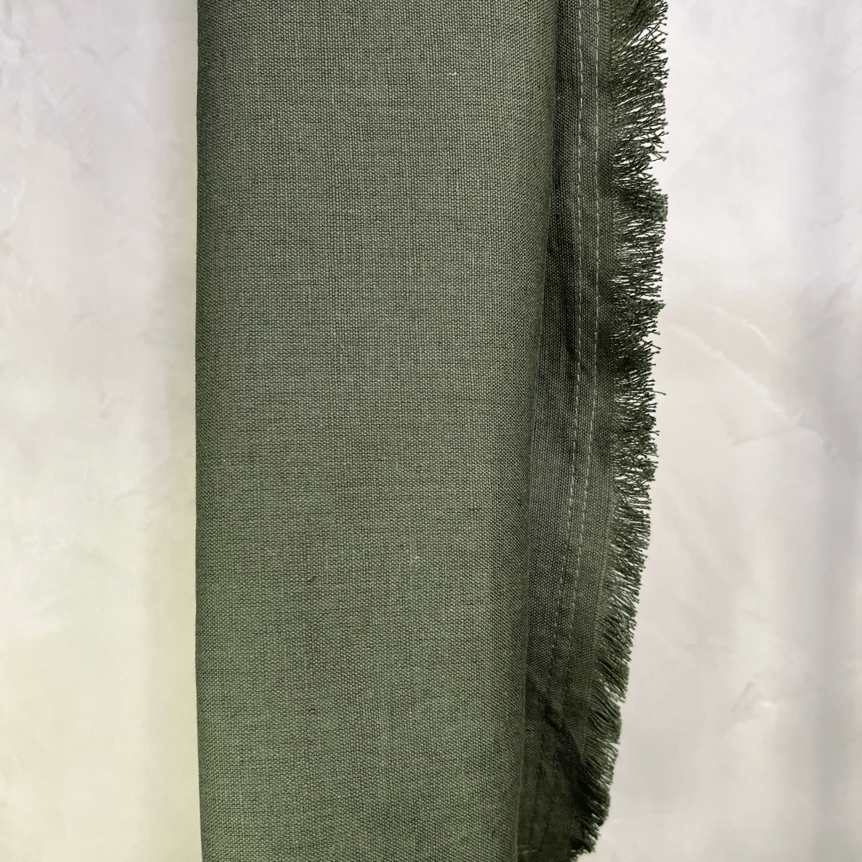 Vivienne Olive Linen Pillow