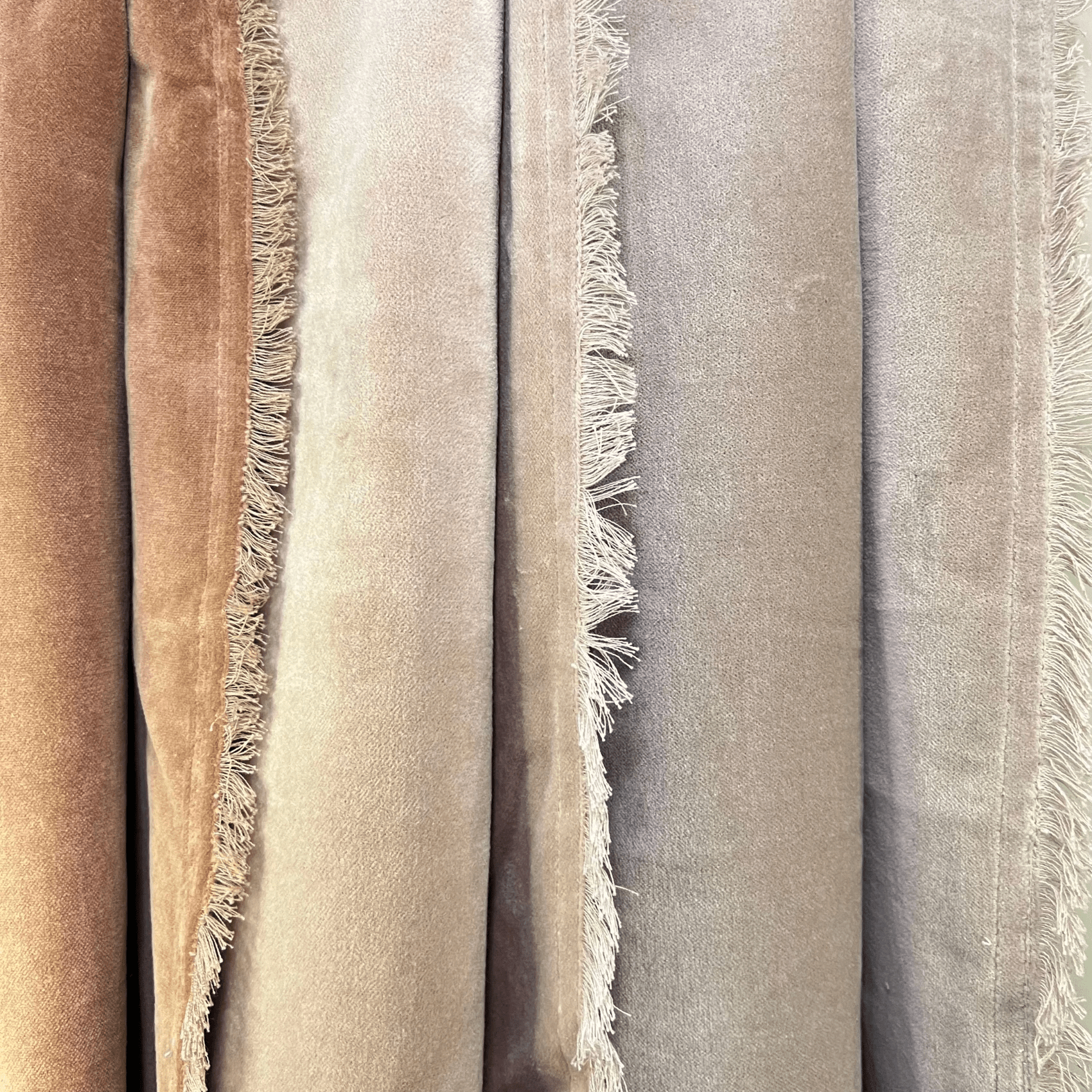 Vivienne Taupe Velvet Pillow